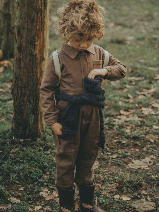 Skivi Jumpsuit, Dusty Brown