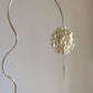 #5 Kinetic Brass Mobile, Small Wave Art, Handmade