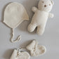 Teddy, White Saline, Oeko-Tex®
