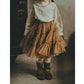 Tess Skirt, Toffee Metallic