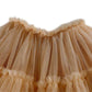 Tess Skirt, Toffee Metallic
