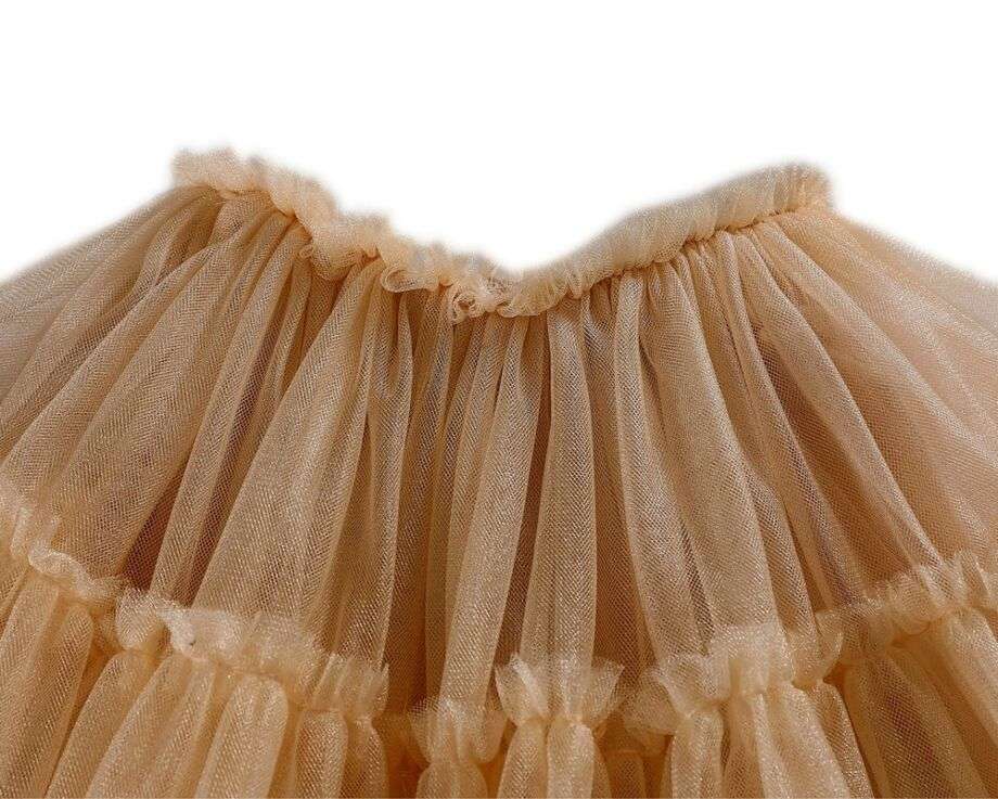 Tess Skirt, Toffee Metallic