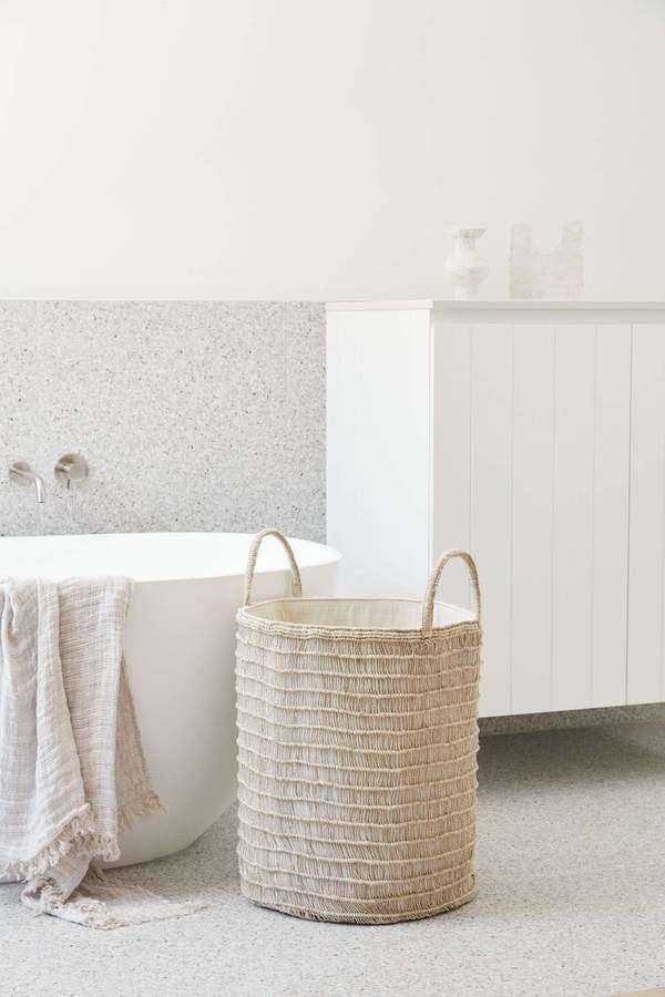 Laina Basket, Dharma Door, Natural, Handmade And Fairtrade