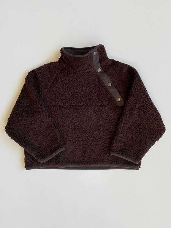 The Sherpa Sweater, Chocolate