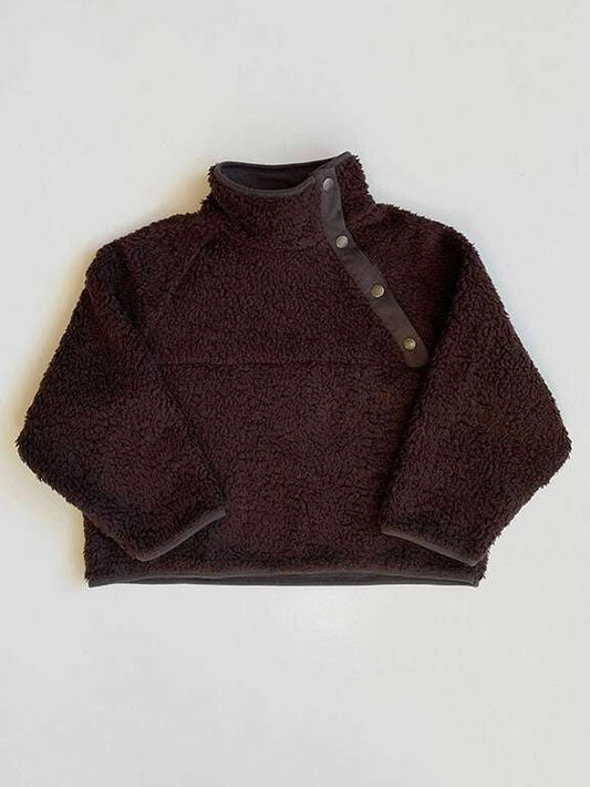 The Sherpa Sweater, Chocolate