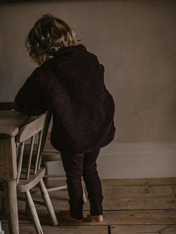 The Sherpa Sweater, Chocolate