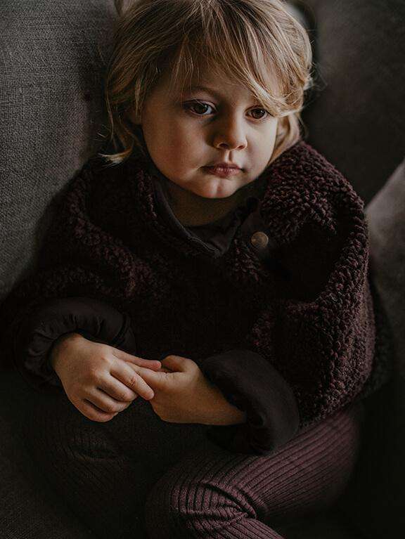 The Sherpa Sweater, Chocolate