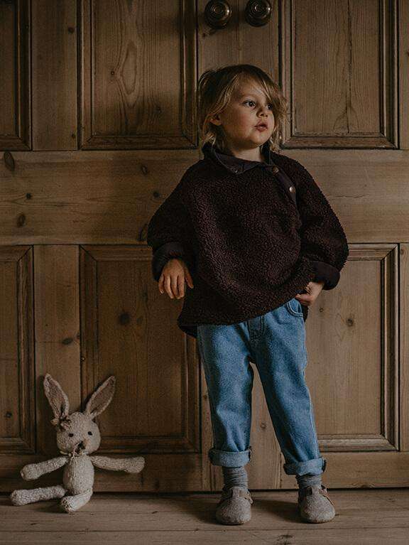 The Sherpa Sweater, Chocolate