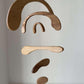 Wooden Mobile, Kinetic Levi, Natural &